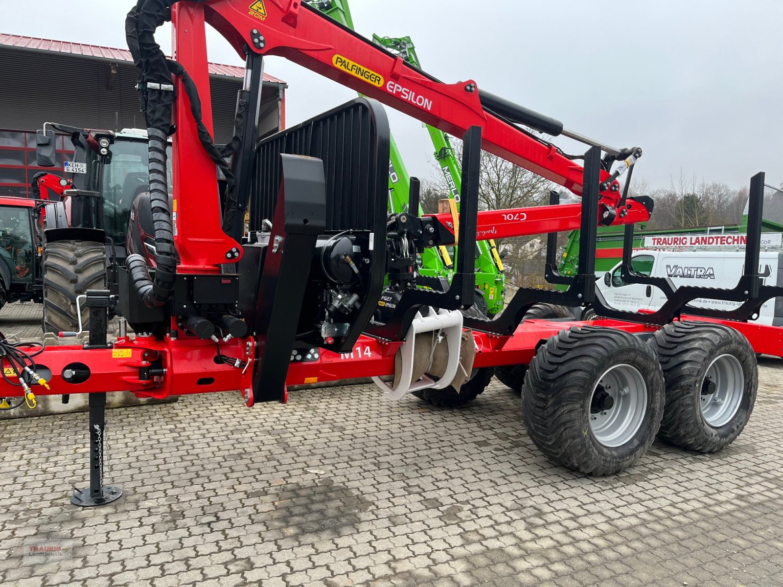 Rückewagen & Rückeanhänger du type Stepa M14+C70F94, Neumaschine en Mainburg/Wambach (Photo 14)