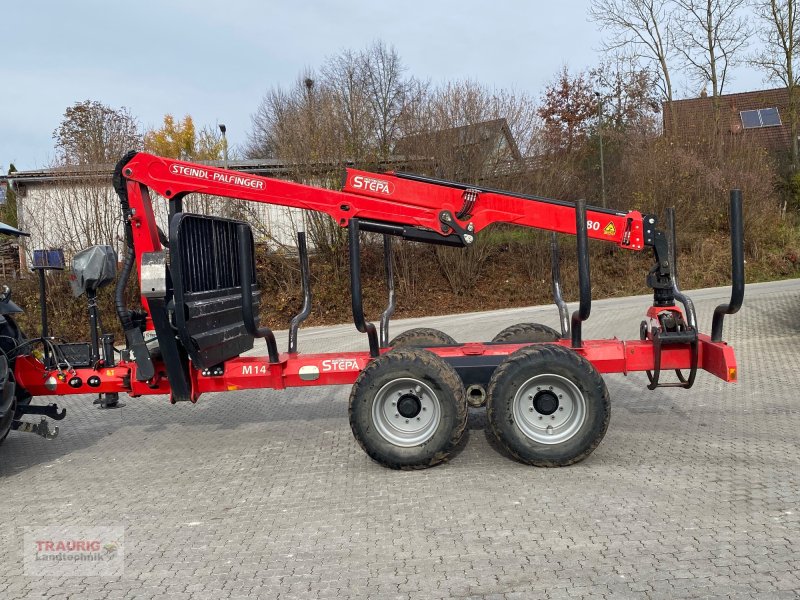 Rückewagen & Rückeanhänger типа Stepa M14 + FKL8010, Gebrauchtmaschine в Mainburg/Wambach (Фотография 1)