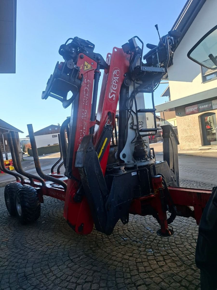 Rückewagen & Rückeanhänger типа Stepa Rückewagen mit Stepa Forstkran TKZ 6081, Gebrauchtmaschine в Berndorf (Фотография 3)