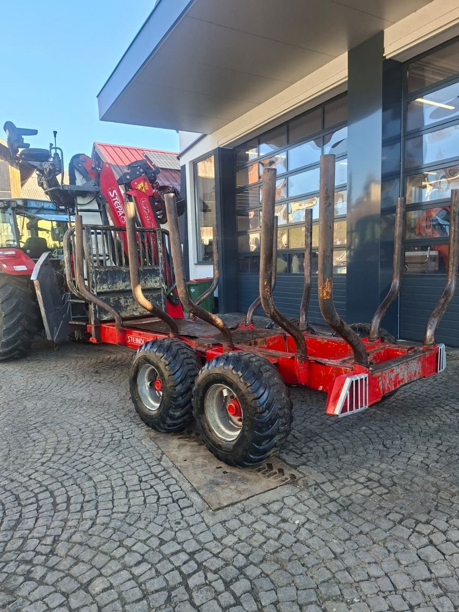 Rückewagen & Rückeanhänger типа Stepa Rückewagen mit Stepa Forstkran TKZ 6081, Gebrauchtmaschine в Berndorf (Фотография 2)