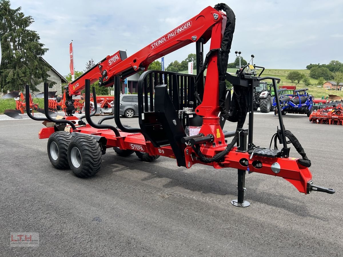 Rückewagen & Rückeanhänger tip Stepa Stepa B 9AK mit FL 5285 Kran, Gebrauchtmaschine in Gnas (Poză 8)