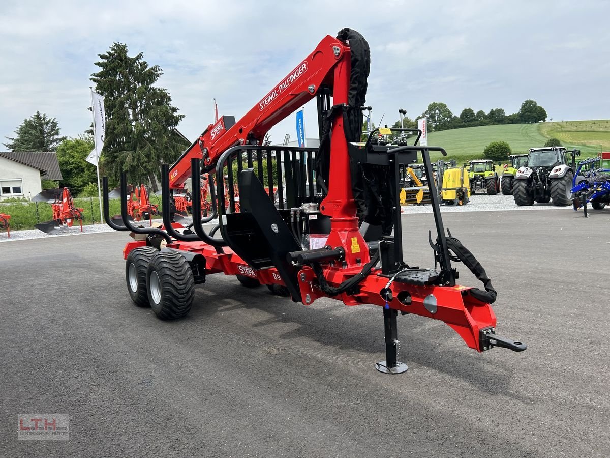 Rückewagen & Rückeanhänger tip Stepa Stepa B 9AK mit FL 5285 Kran, Gebrauchtmaschine in Gnas (Poză 7)