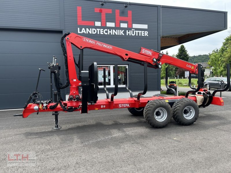 Rückewagen & Rückeanhänger typu Stepa Stepa B 9AK mit FL 5285 Kran, Gebrauchtmaschine v Gnas