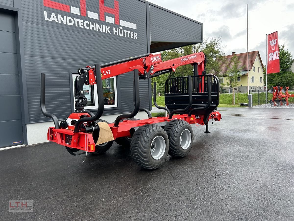 Rückewagen & Rückeanhänger typu Stepa Stepa C10 AK mit FL 5285 Forstkran, Gebrauchtmaschine v Gnas (Obrázek 4)