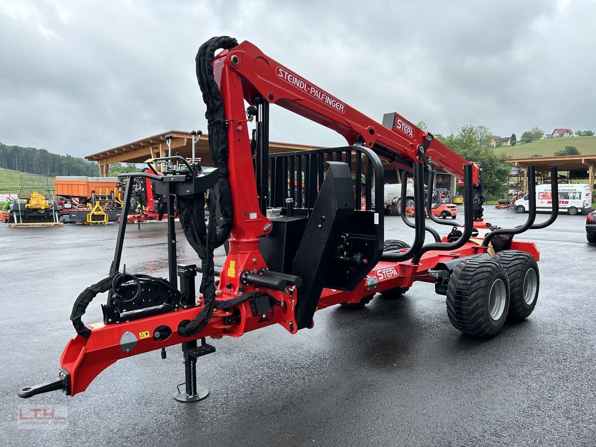Rückewagen & Rückeanhänger typu Stepa Stepa C10 AK mit FL 5285 Forstkran, Gebrauchtmaschine v Gnas (Obrázek 11)