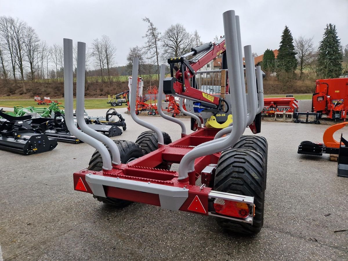 Rückewagen & Rückeanhänger des Typs Tajfun GAP 110 + DOT 50, Neumaschine in Grünbach (Bild 6)