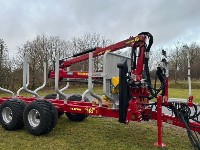 Rückewagen & Rückeanhänger a típus Tajfun GAP 110 Med DOT 45 K ( 8,2M Kran ), Gebrauchtmaschine ekkor: Holstebro (Kép 1)