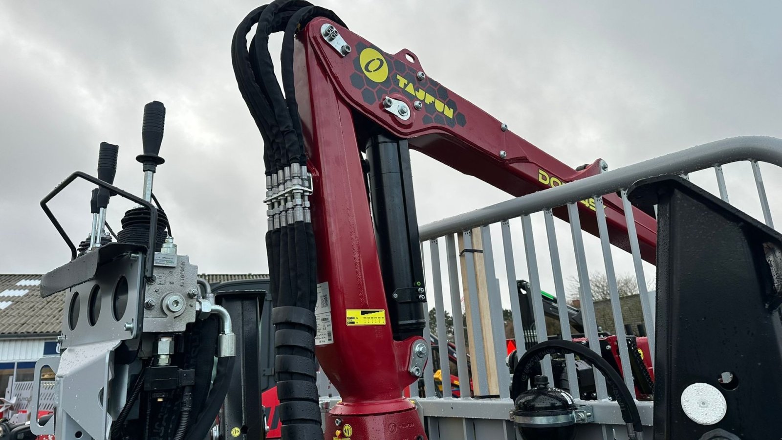 Rückewagen & Rückeanhänger des Typs Tajfun GAP 110 Med DOT 45 K ( 8,2M Kran ), Gebrauchtmaschine in Holstebro (Bild 5)