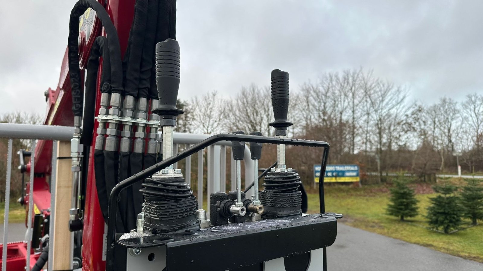 Rückewagen & Rückeanhänger des Typs Tajfun GAP 110 Med DOT 45 K ( 8,2M Kran ), Gebrauchtmaschine in Holstebro (Bild 3)