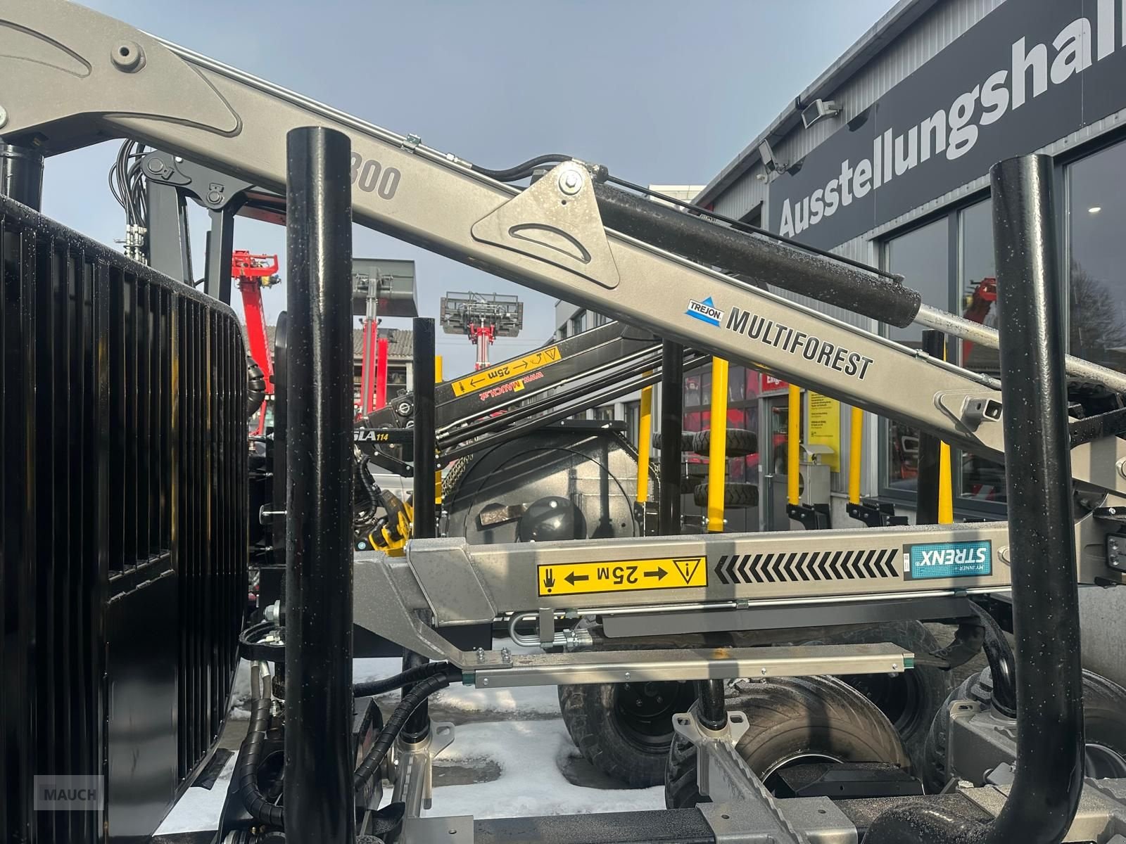 Rückewagen & Rückeanhänger of the type Trejon MF 950 mit V6500, Neumaschine in Burgkirchen (Picture 3)