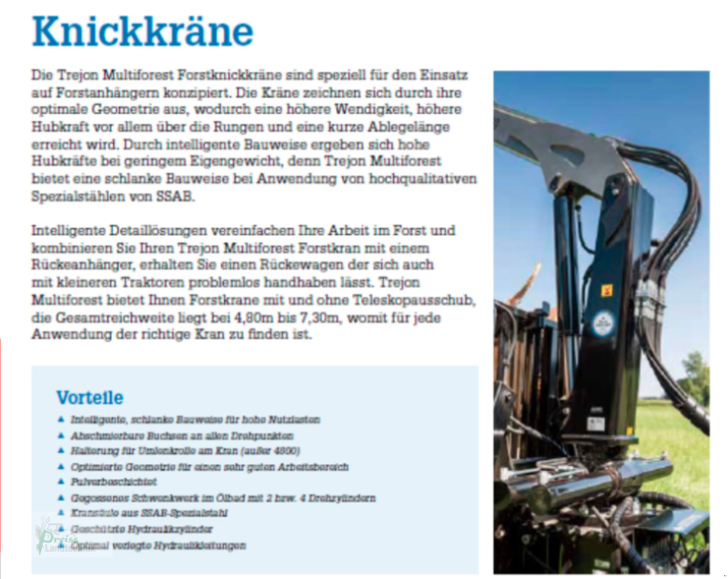 Rückewagen & Rückeanhänger a típus Trejon MF1050 mit V7300, Neumaschine ekkor: Bad Kötzting (Kép 7)