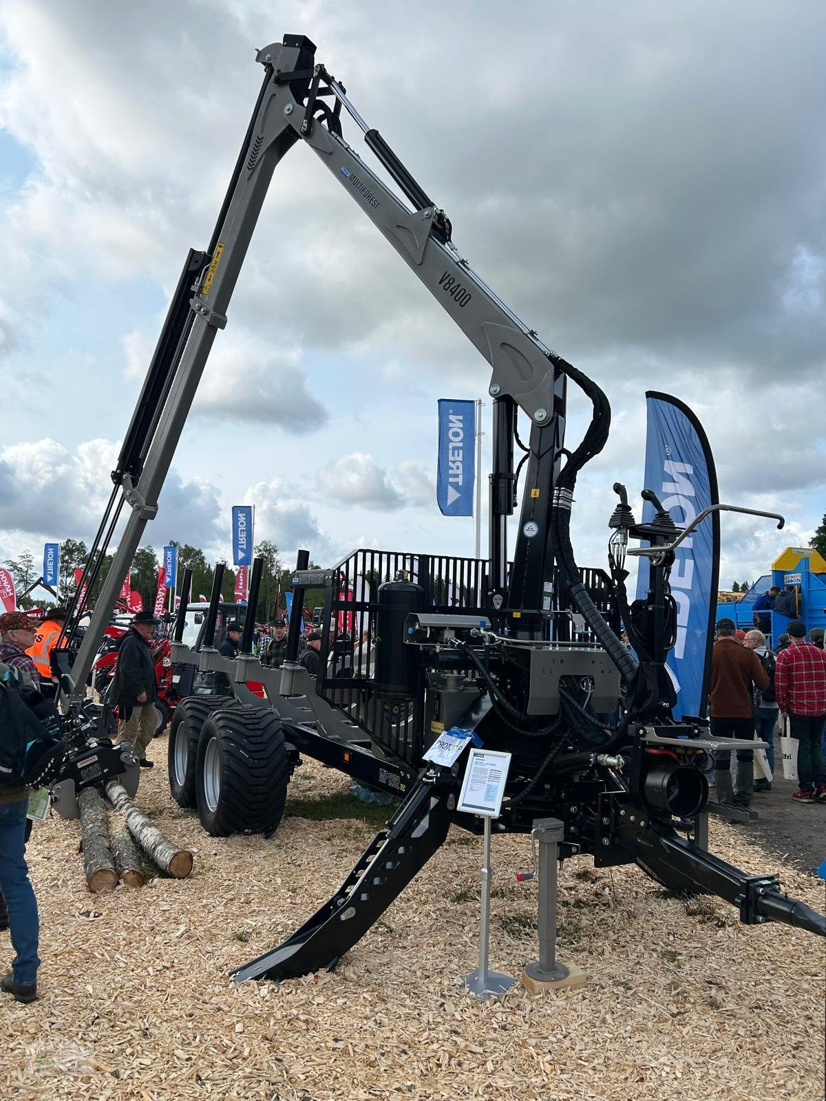 Rückewagen & Rückeanhänger tipa Trejon MF1202, Neumaschine u Bad Kötzting (Slika 1)