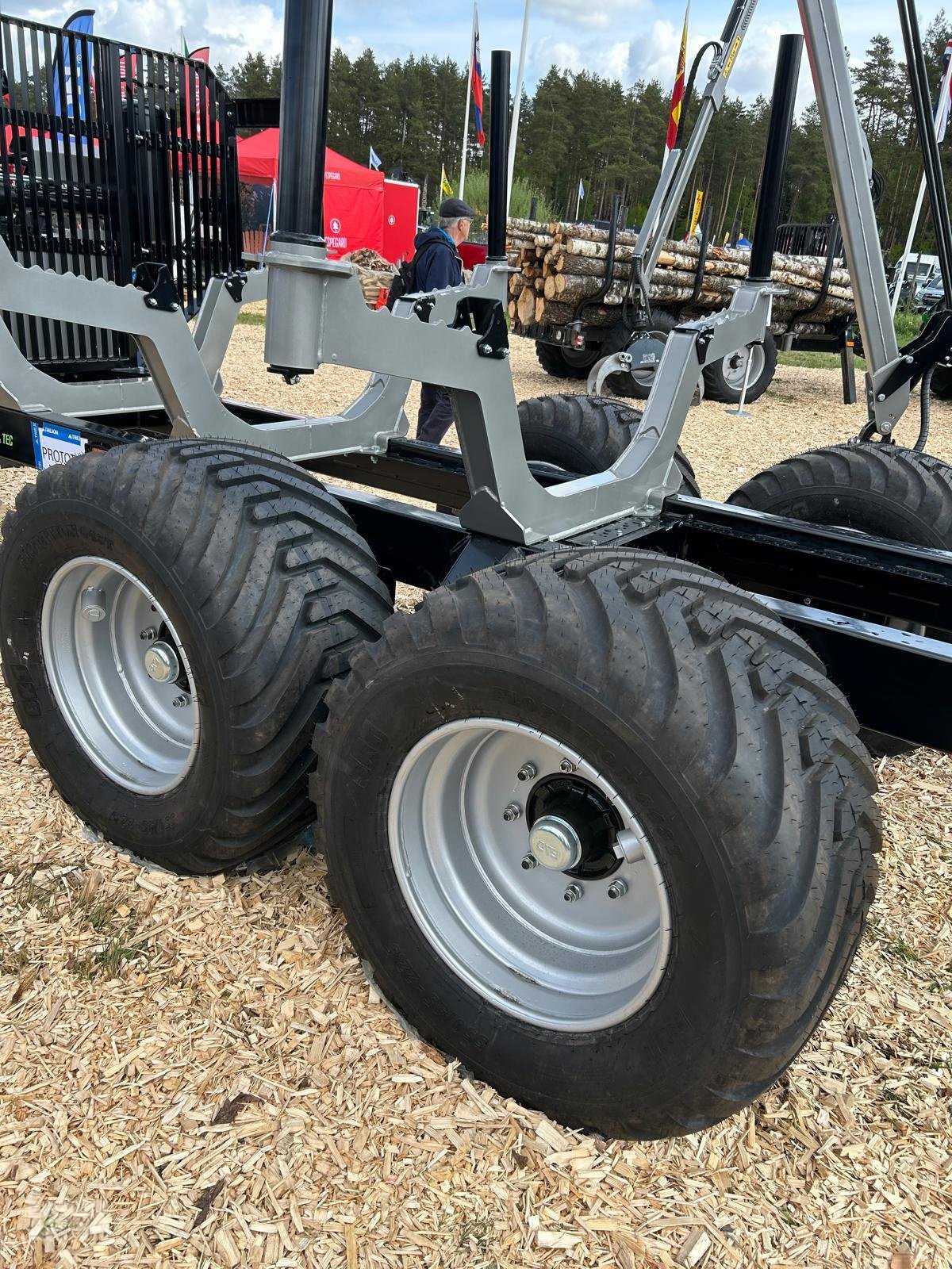 Rückewagen & Rückeanhänger tipa Trejon MF1202, Neumaschine u Bad Kötzting (Slika 5)