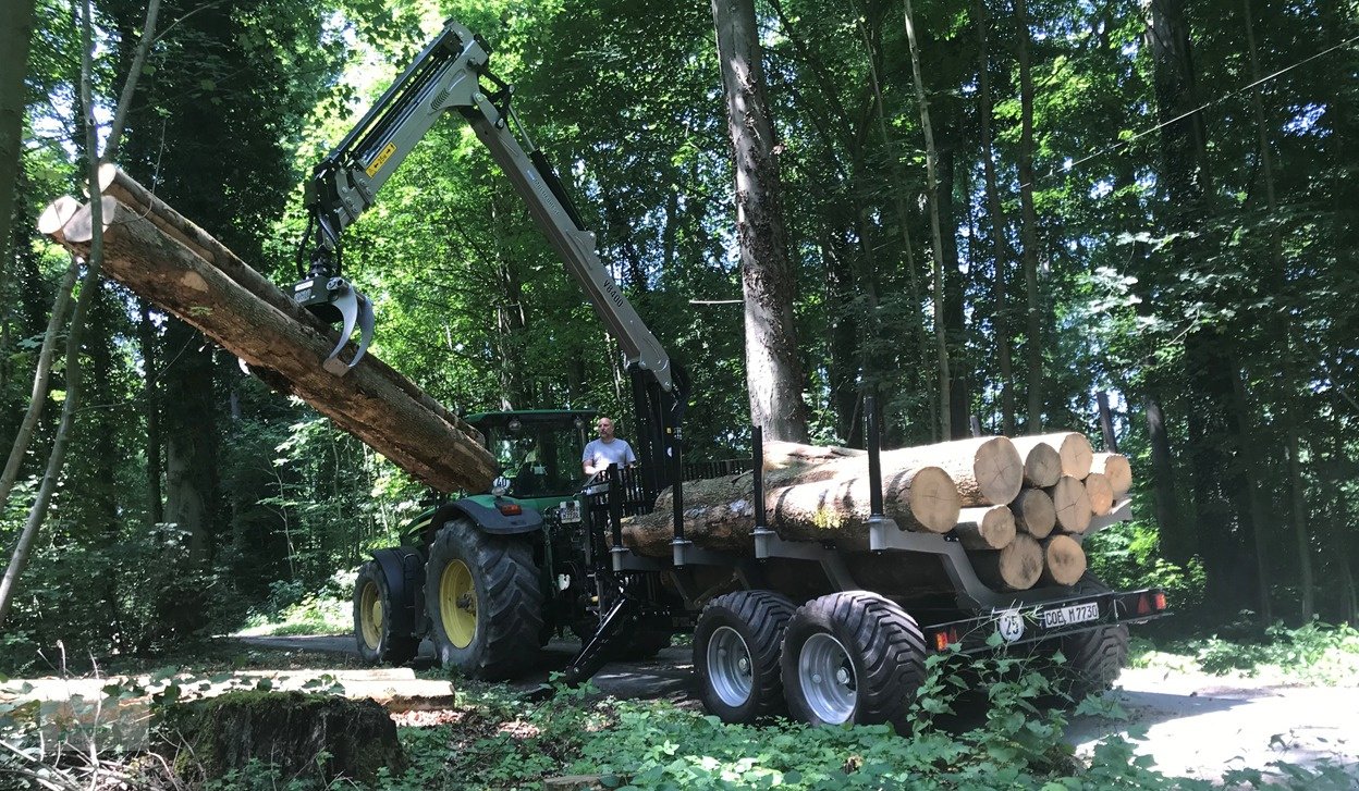 Rückewagen & Rückeanhänger tipa Trejon MF1202, Neumaschine u Bad Kötzting (Slika 11)