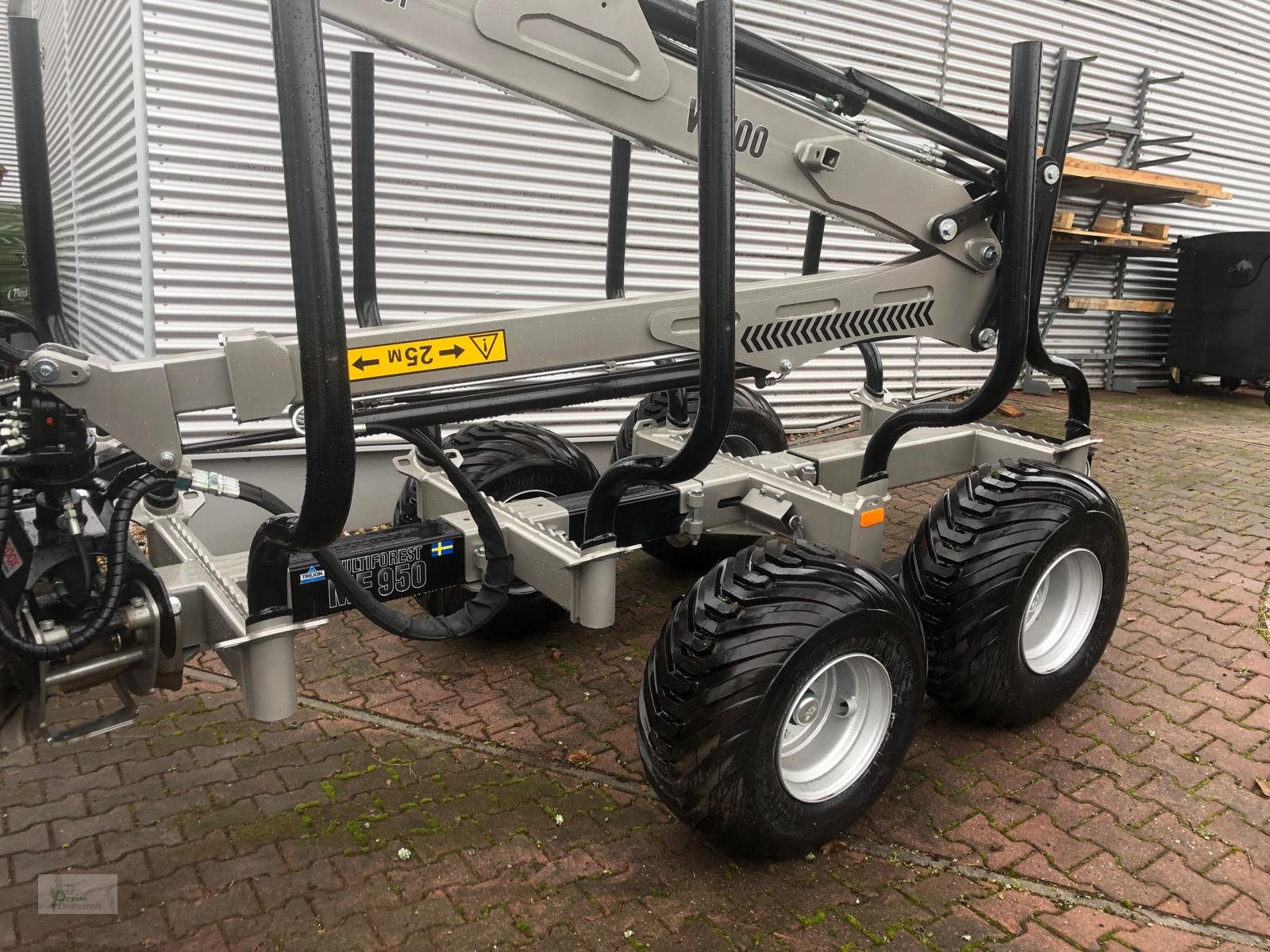 Rückewagen & Rückeanhänger a típus Trejon MF950 mit Kran V6500, Neumaschine ekkor: Bad Kötzting (Kép 2)