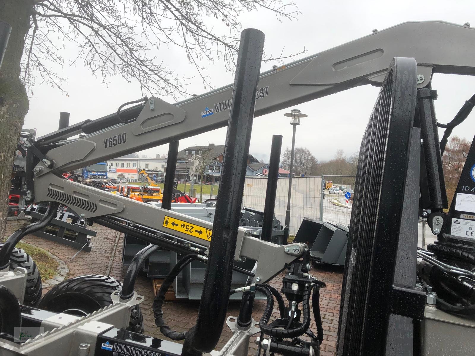 Rückewagen & Rückeanhänger a típus Trejon MF950 mit Kran V6500, Neumaschine ekkor: Bad Kötzting (Kép 3)