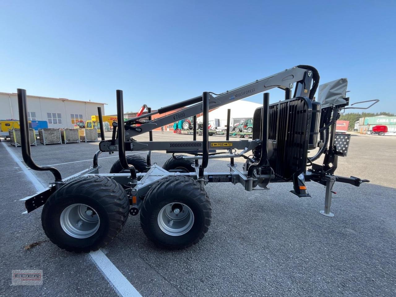 Rückewagen & Rückeanhänger des Typs Trejon Multiforest MF 1050 V7800, Neumaschine in Tuntenhausen (Bild 14)