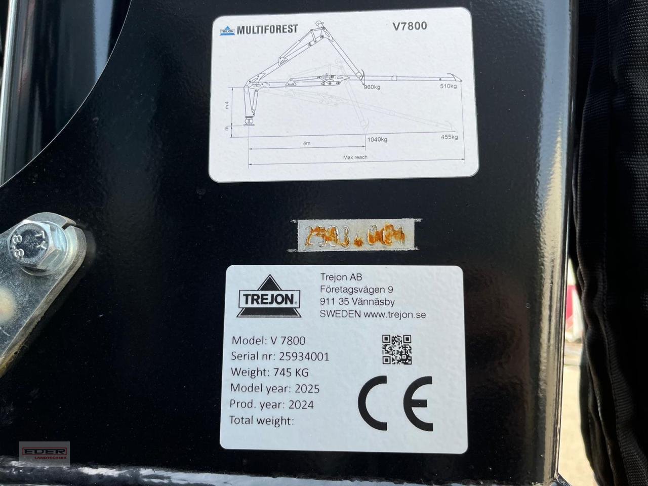 Rückewagen & Rückeanhänger a típus Trejon Multiforest MF1202 V7800, Neumaschine ekkor: Tuntenhausen (Kép 21)