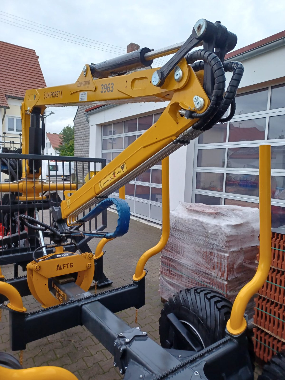 Rückewagen & Rückeanhänger a típus Uniforst 10.43, Neumaschine ekkor: Au/Hallertau (Kép 2)