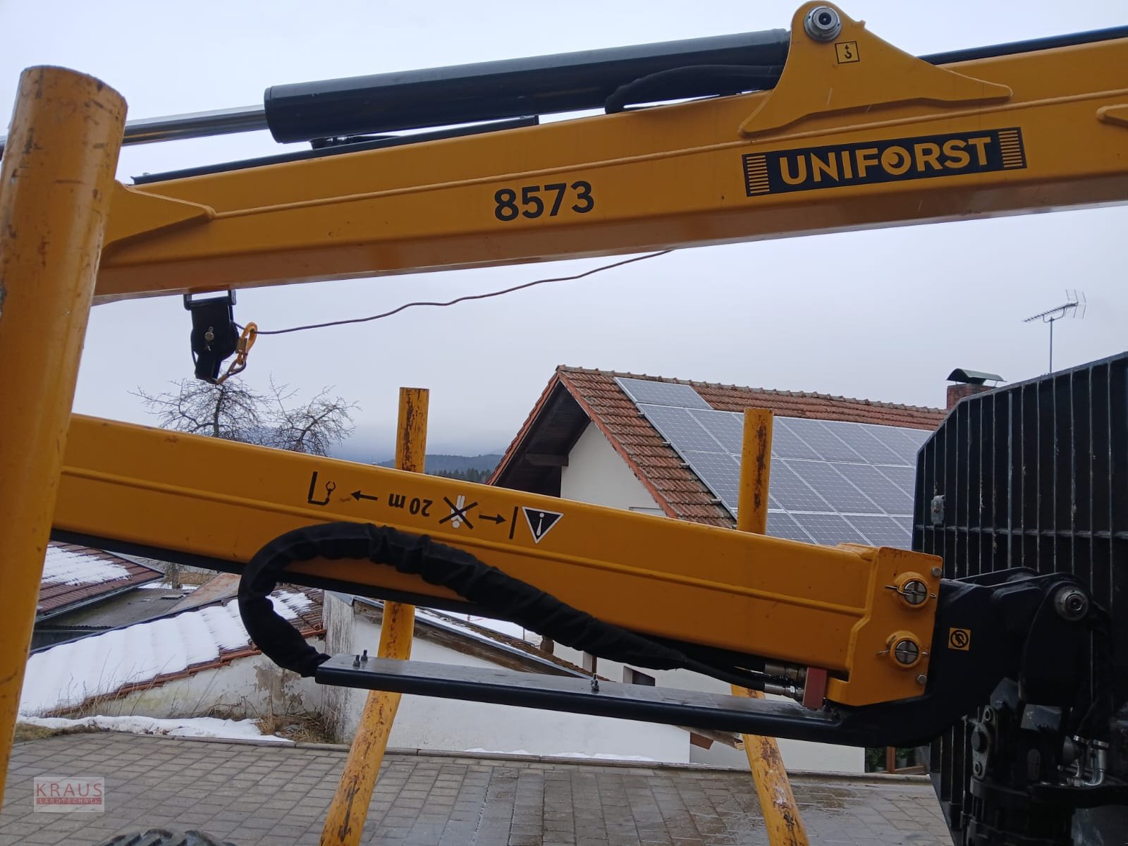 Rückewagen & Rückeanhänger des Typs Uniforst 11.43, Gebrauchtmaschine in Geiersthal (Bild 2)