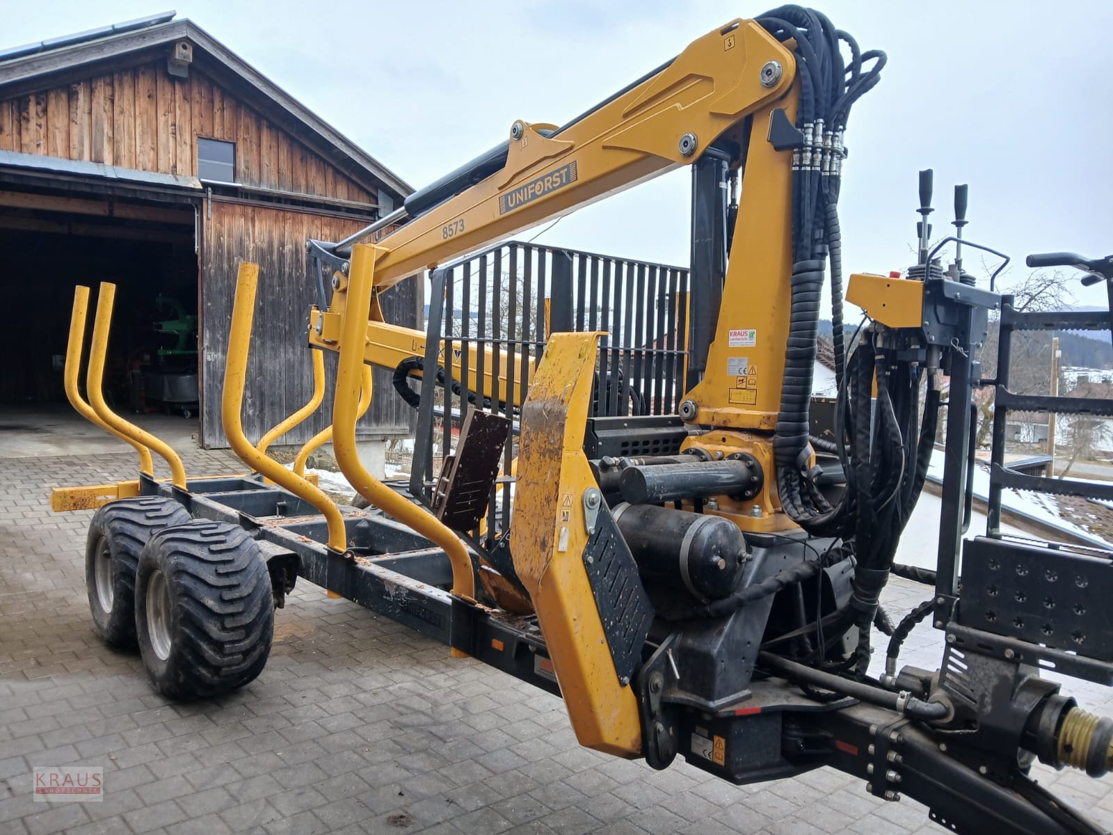 Rückewagen & Rückeanhänger des Typs Uniforst 11.43, Gebrauchtmaschine in Geiersthal (Bild 3)