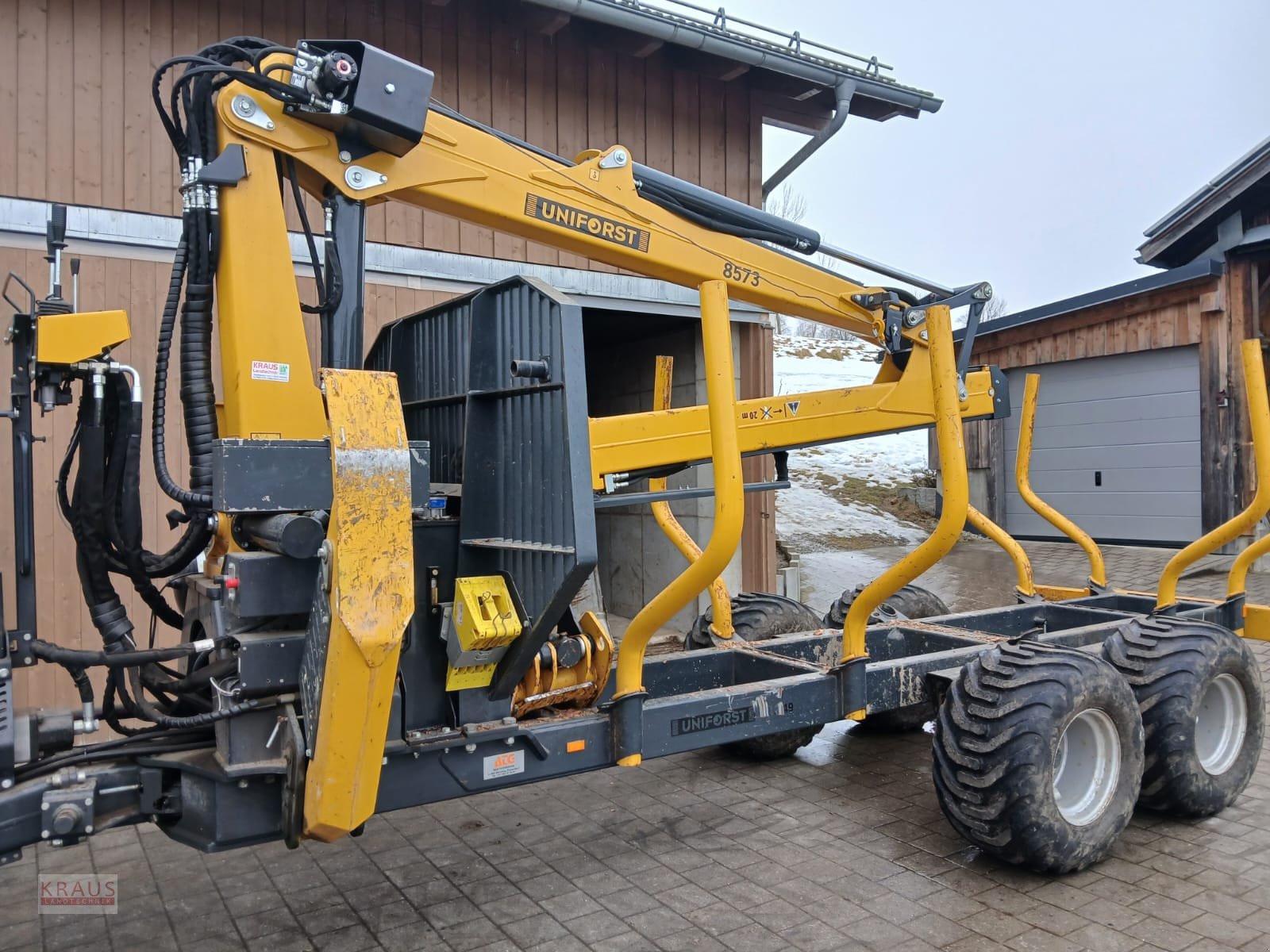 Rückewagen & Rückeanhänger des Typs Uniforst 11.43, Gebrauchtmaschine in Geiersthal (Bild 4)