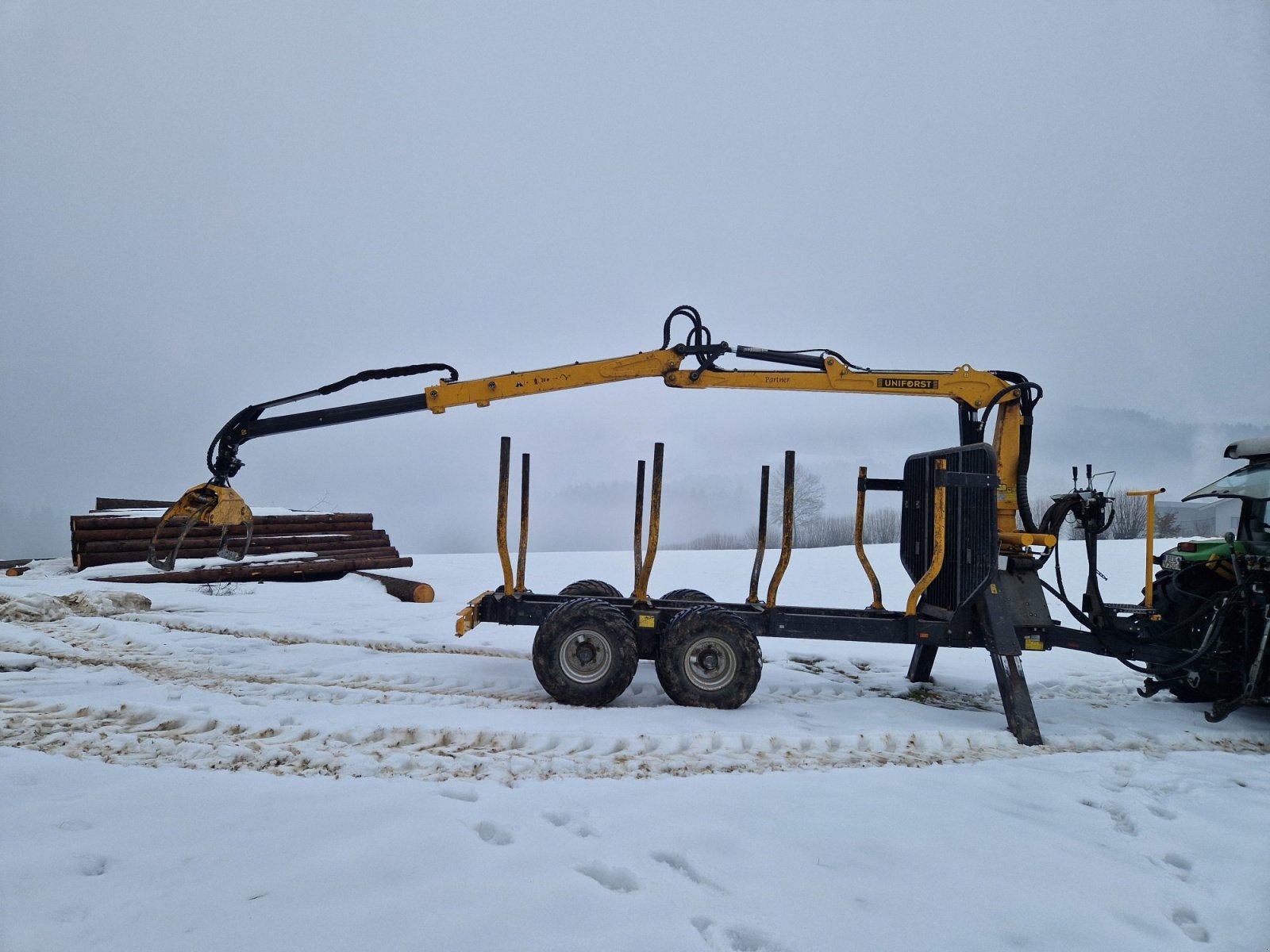 Rückewagen & Rückeanhänger от тип Uniforst 12.48, Gebrauchtmaschine в Geiersthal (Снимка 2)