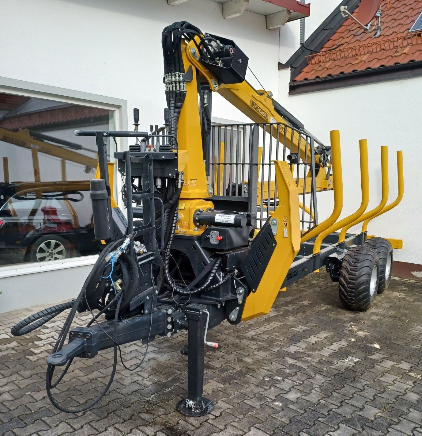 Rückewagen & Rückeanhänger a típus Uniforst 12.49 / 6071, Neumaschine ekkor: Au/Hallertau (Kép 1)