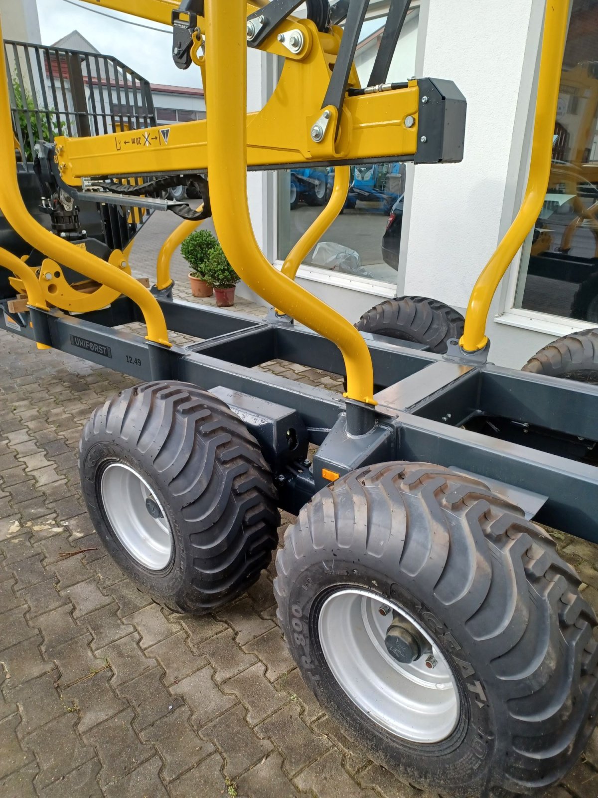 Rückewagen & Rückeanhänger a típus Uniforst 12.49 / 6071, Neumaschine ekkor: Au/Hallertau (Kép 8)