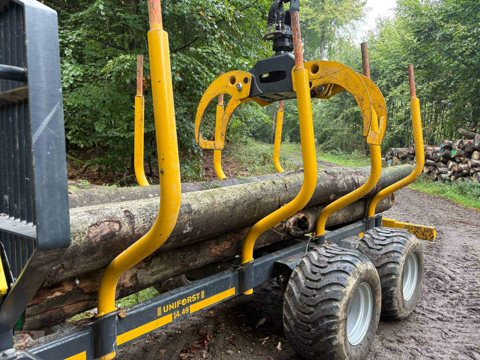 Rückewagen & Rückeanhänger от тип Uniforst 14.49 Rückewagen 8573 Forstkran Druckluft, Gebrauchtmaschine в Tiefenbach (Снимка 8)