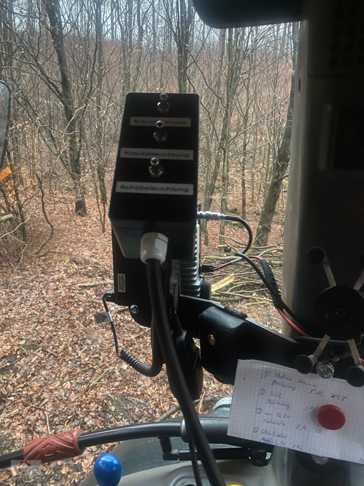 Rückewagen & Rückeanhänger от тип Uniforst 14.49 Rückewagen 8573 Forstkran Druckluft, Gebrauchtmaschine в Tiefenbach (Снимка 10)