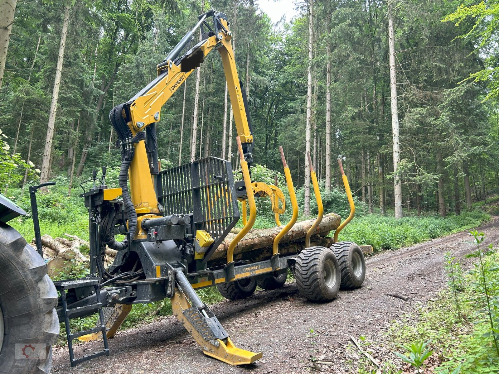 Rückewagen & Rückeanhänger от тип Uniforst 14.49 Rückewagen 8573 Forstkran Druckluft, Gebrauchtmaschine в Tiefenbach (Снимка 11)
