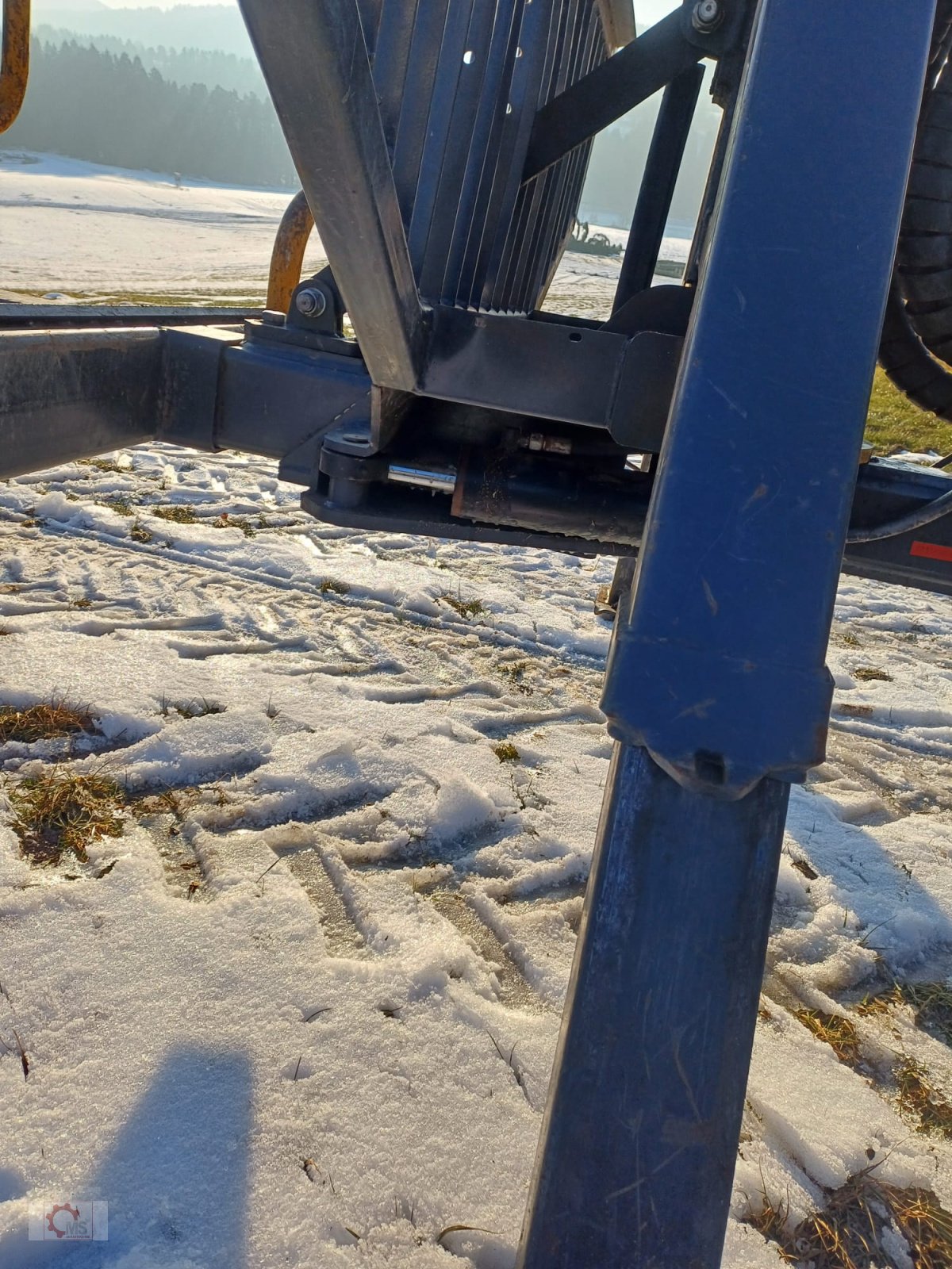 Rückewagen & Rückeanhänger of the type Uniforst 8to Rückewagen 6,30m Kran Auflaufbremse Hydraulische Bremse, Gebrauchtmaschine in Tiefenbach (Picture 4)