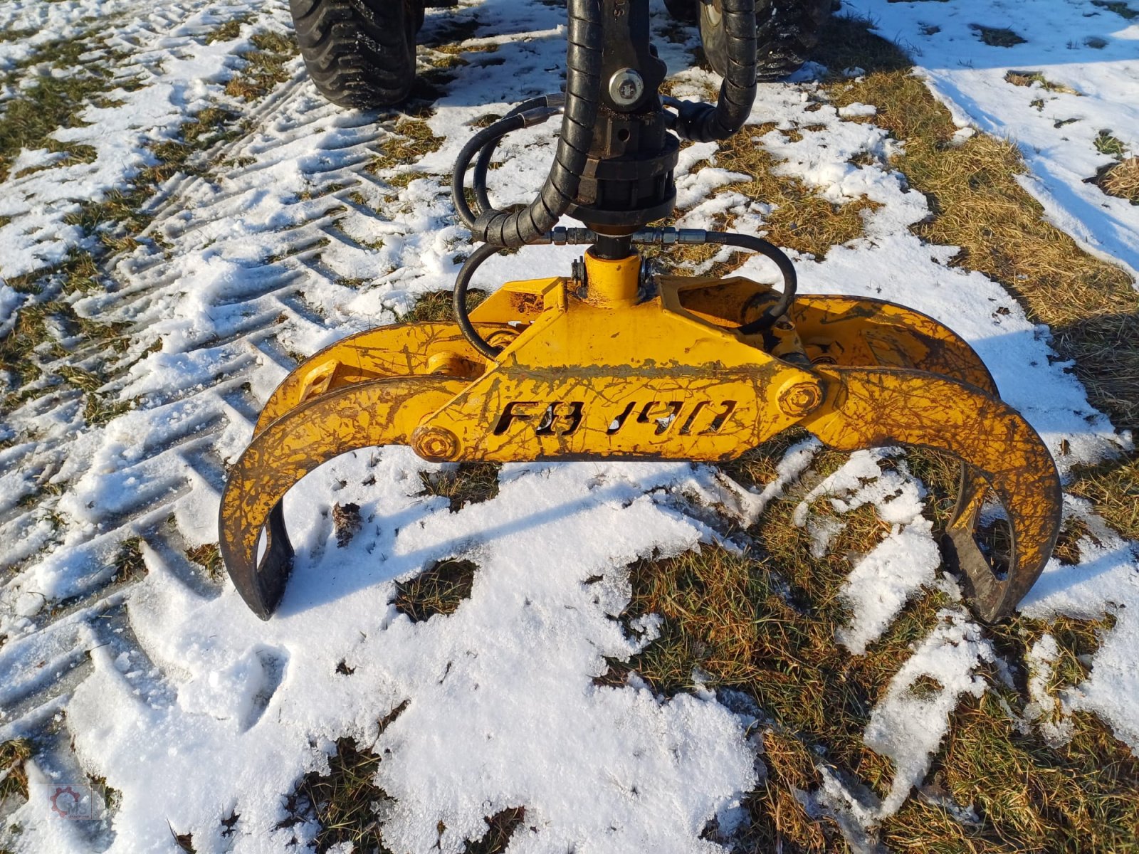 Rückewagen & Rückeanhänger of the type Uniforst 8to Rückewagen 6,30m Kran Auflaufbremse Hydraulische Bremse, Gebrauchtmaschine in Tiefenbach (Picture 11)