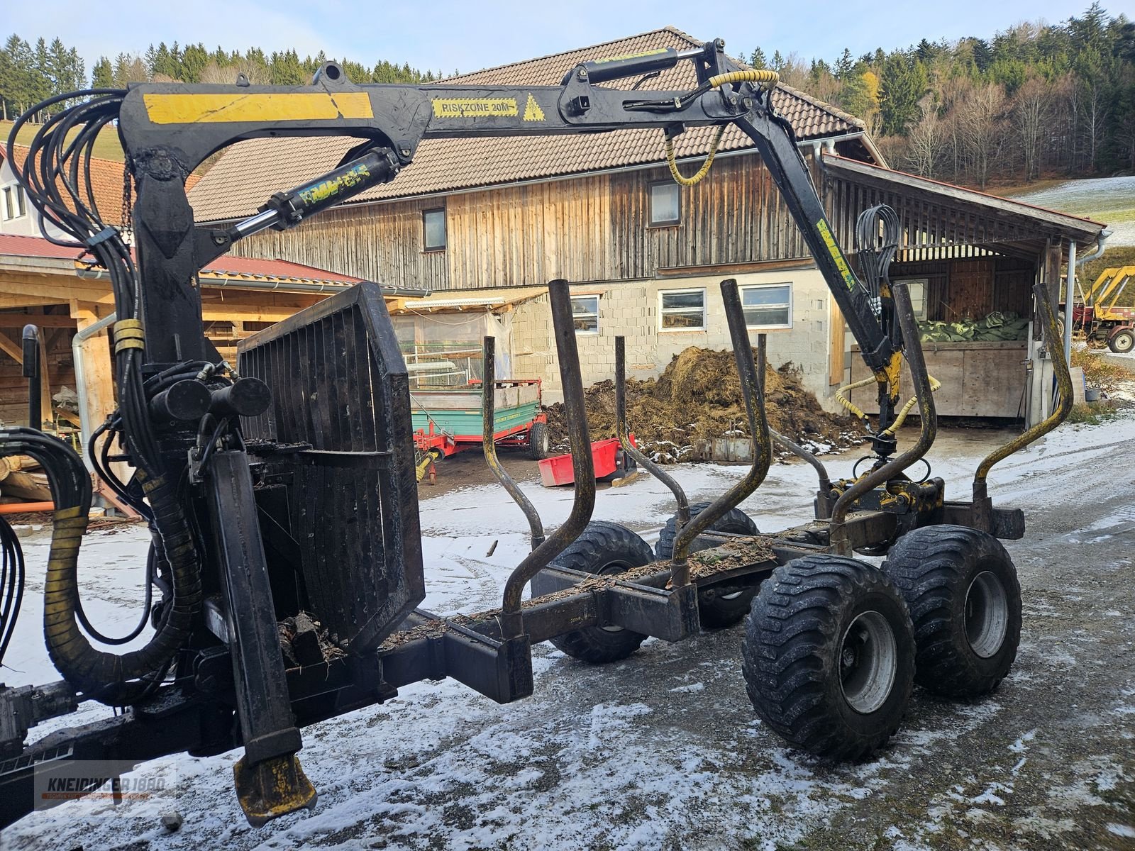 Rückewagen & Rückeanhänger типа Uniforst Economy 9 to, Gebrauchtmaschine в Altenfelden (Фотография 9)