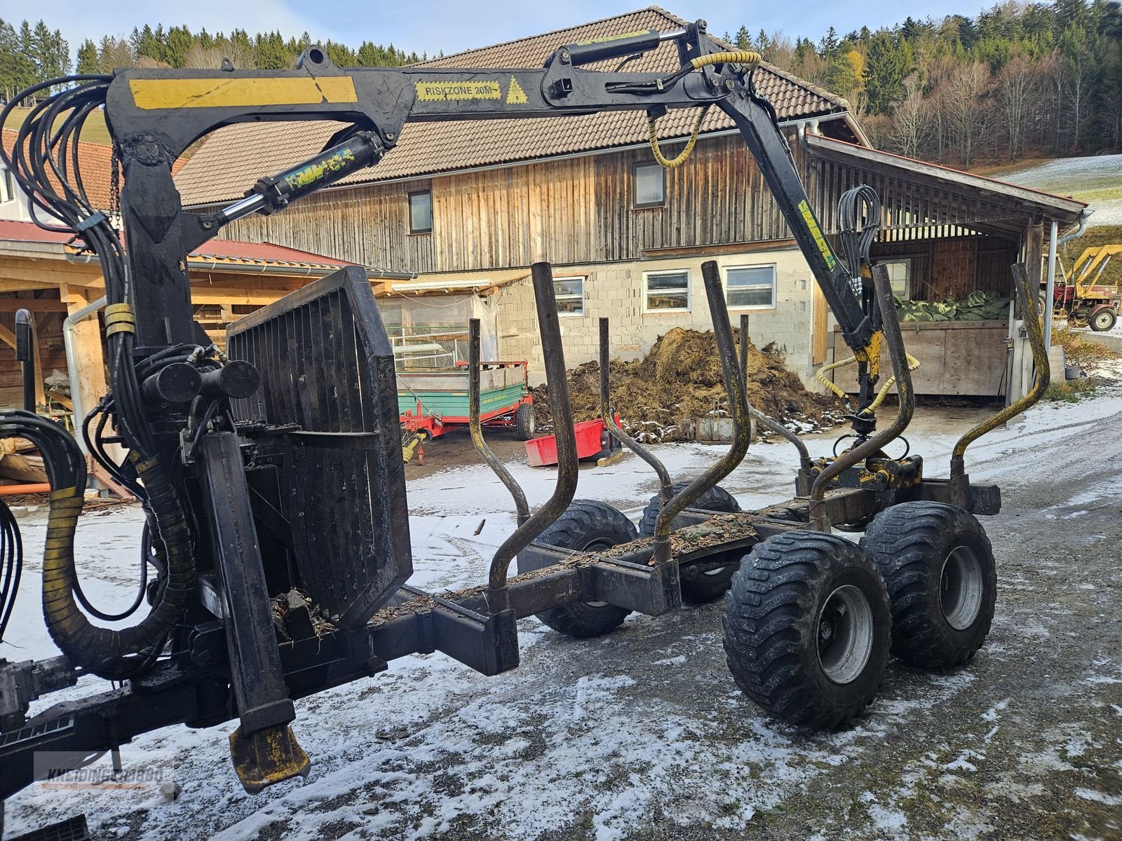 Rückewagen & Rückeanhänger типа Uniforst Economy 9 to, Gebrauchtmaschine в Altenfelden (Фотография 4)