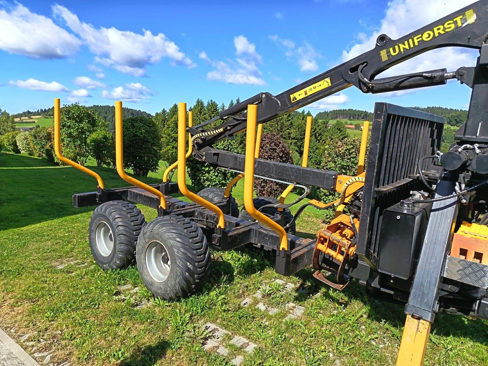 Rückewagen & Rückeanhänger tipa Uniforst Forstanhänger, Gebrauchtmaschine u Kaltenberg (Slika 1)