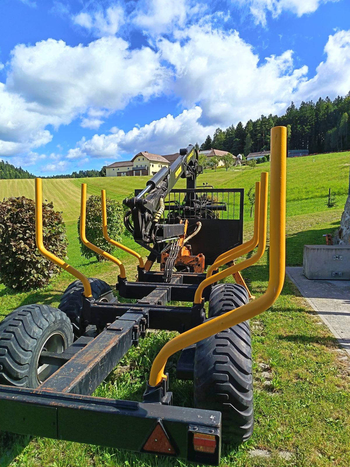 Rückewagen & Rückeanhänger tipa Uniforst Forstanhänger, Gebrauchtmaschine u Kaltenberg (Slika 2)