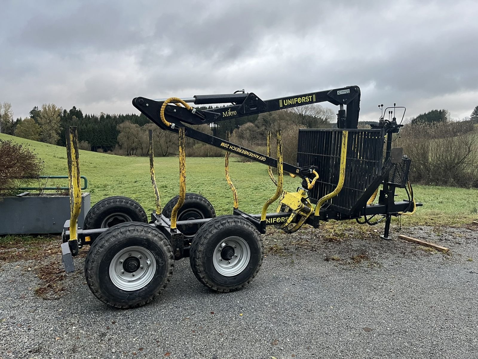 Rückewagen & Rückeanhänger tipa Uniforst Micro 52, Gebrauchtmaschine u Bad Leonfelden (Slika 1)