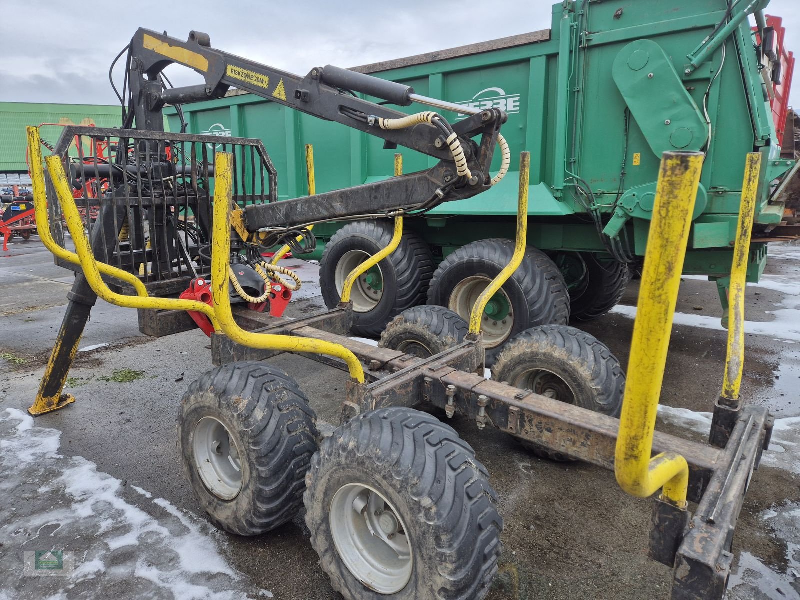 Rückewagen & Rückeanhänger типа Uniforst Uniforst, Gebrauchtmaschine в Klagenfurt (Фотография 4)