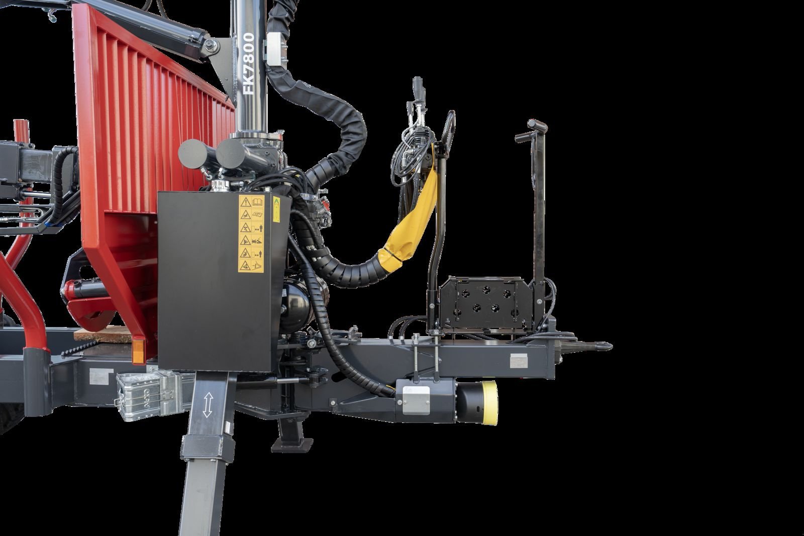 Rückewagen & Rückeanhänger Türe ait Unterreiner Forest Master RW12 + FK7800, Neumaschine içinde Starrein (resim 2)