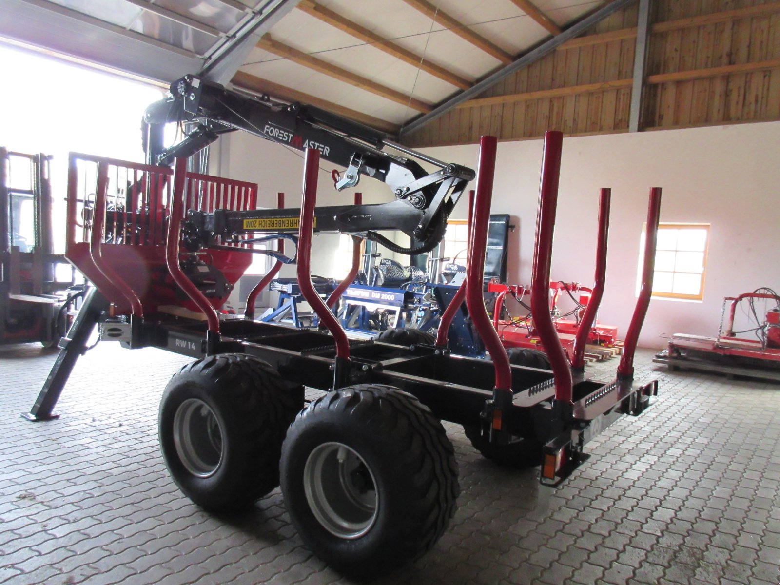 Rückewagen & Rückeanhänger a típus Unterreiner RW14 + FK7000, Neumaschine ekkor: Pliening (Kép 2)