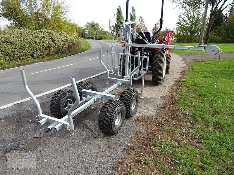 Rückewagen & Rückeanhänger des Typs Vemac ATV Quad 2ton Rückewagen Holzrückewagen Forst Kran Traktor Kipper, Neumaschine in Sülzetal OT Osterweddingen (Bild 6)