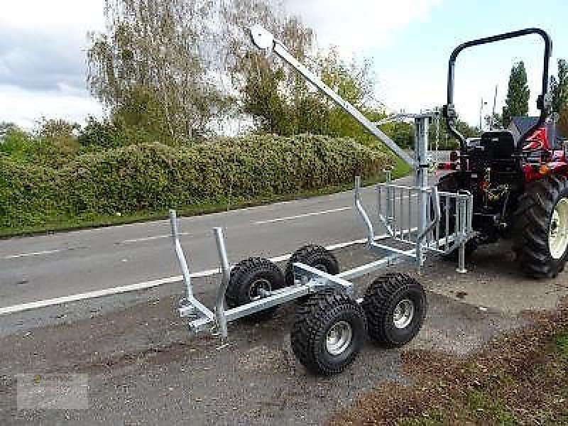Rückewagen & Rückeanhänger des Typs Vemac ATV Quad 2ton Rückewagen Holzrückewagen Forst Kran Traktor Kipper, Neumaschine in Sülzetal OT Osterweddingen (Bild 3)