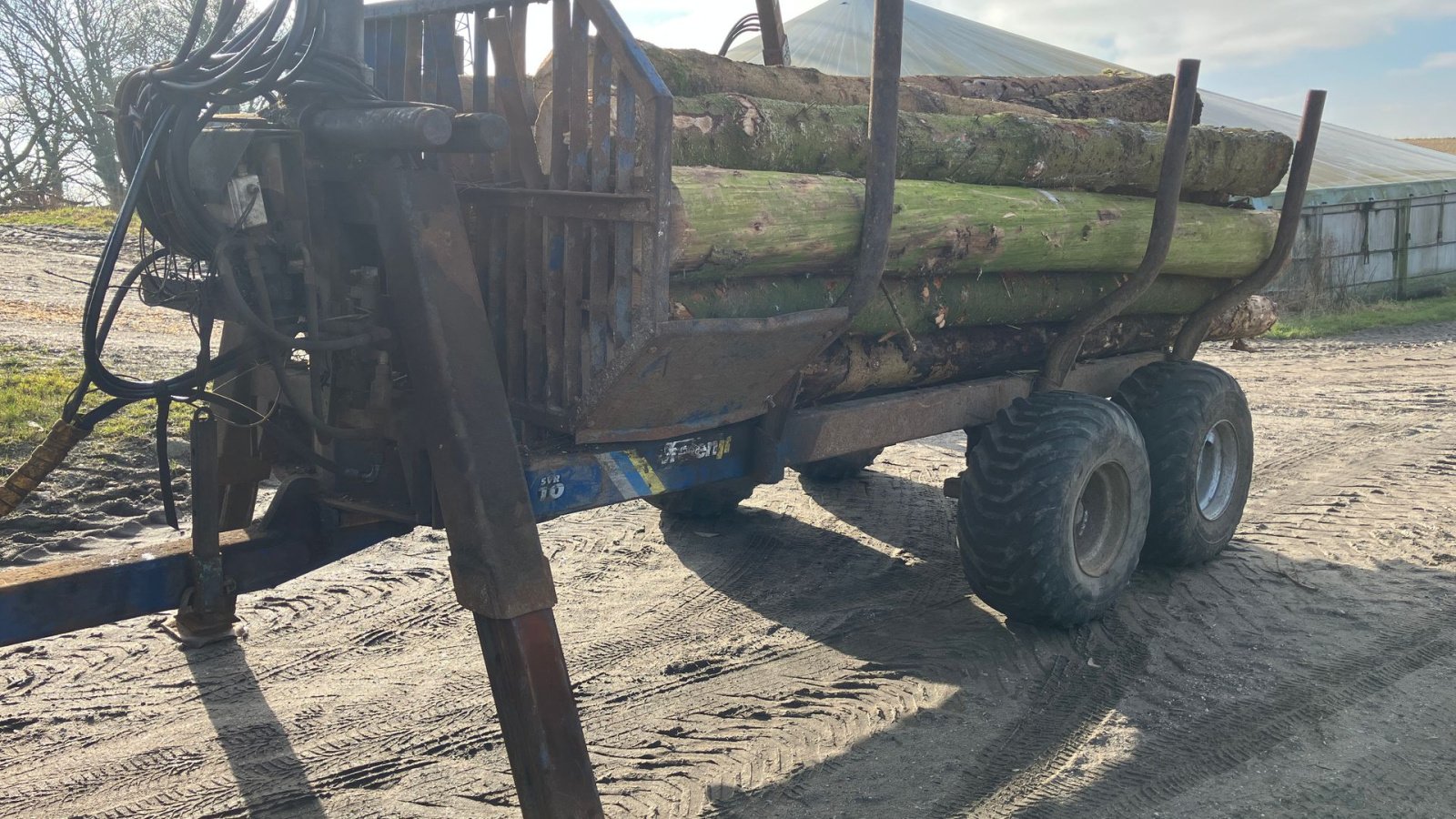 Rückewagen & Rückeanhänger tip Vreten SVR10 skovvogn, Gebrauchtmaschine in Fredericia (Poză 2)