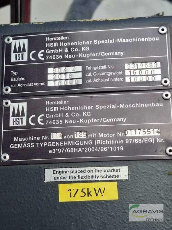 Rückezug του τύπου HSM HSM 904, Gebrauchtmaschine σε Erndtebrück-Womelsdorf (Φωτογραφία 15)