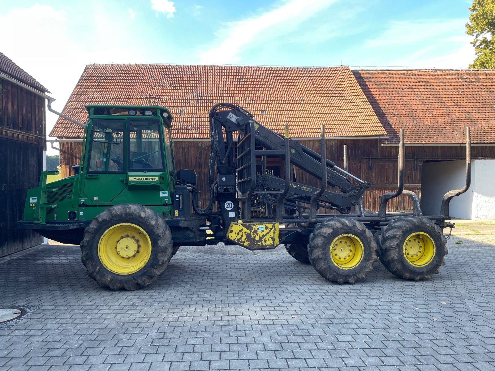 Rückezug za tip John Deere 1010 D, Gebrauchtmaschine u Hemau (Slika 2)