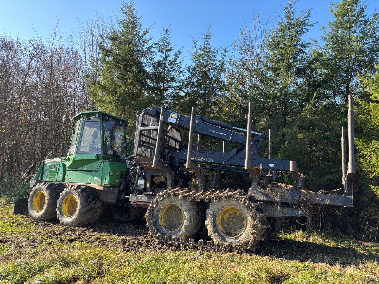Rückezug des Typs John Deere 1010 E, Gebrauchtmaschine in Judenburg (Bild 4)