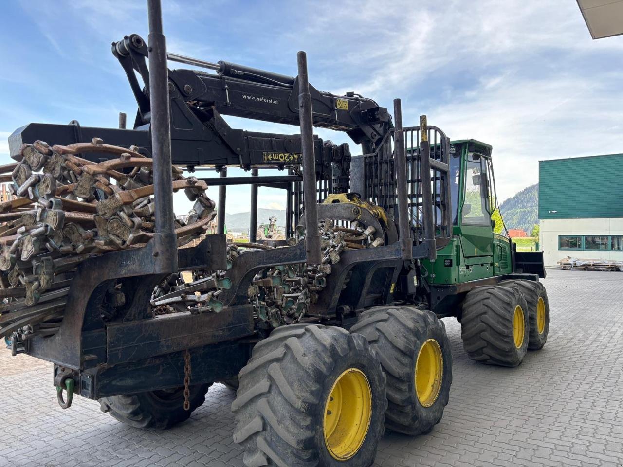 Rückezug от тип John Deere 1010 E, Gebrauchtmaschine в Judenburg (Снимка 4)