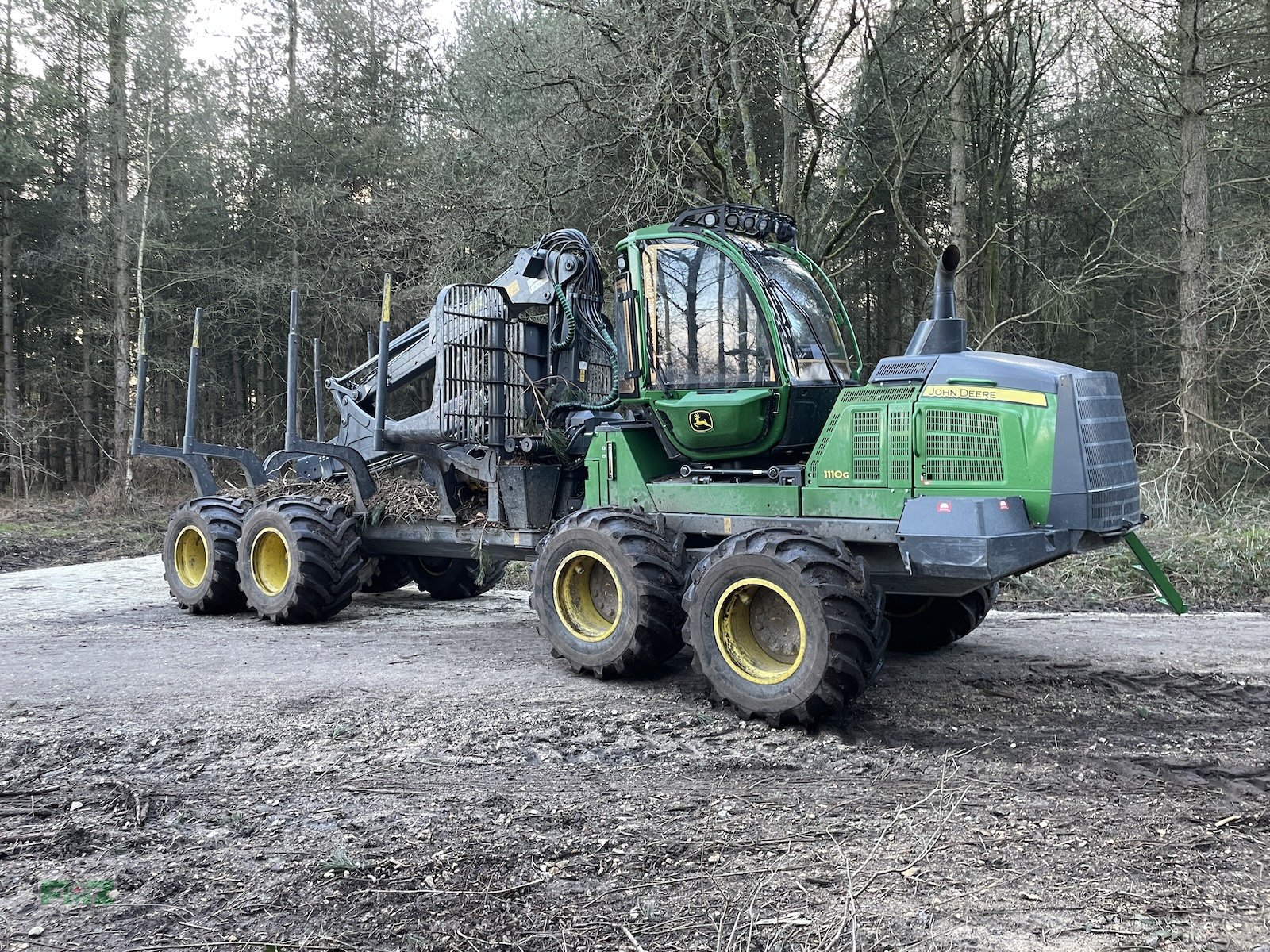 Rückezug Türe ait John Deere 1110G, Gebrauchtmaschine içinde Leinburg (resim 3)